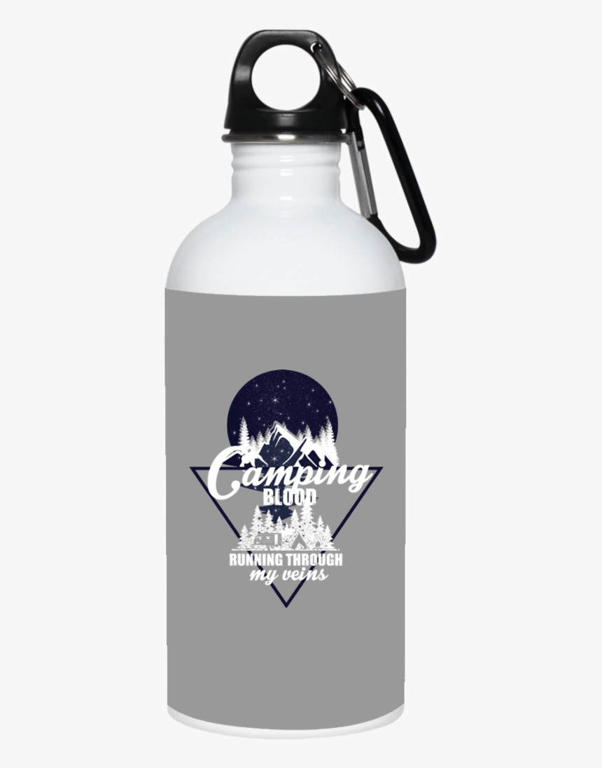 Camping Blood Running Through My Veins Mugs - Botella Sublimacion San Valentin, HD Png Download
