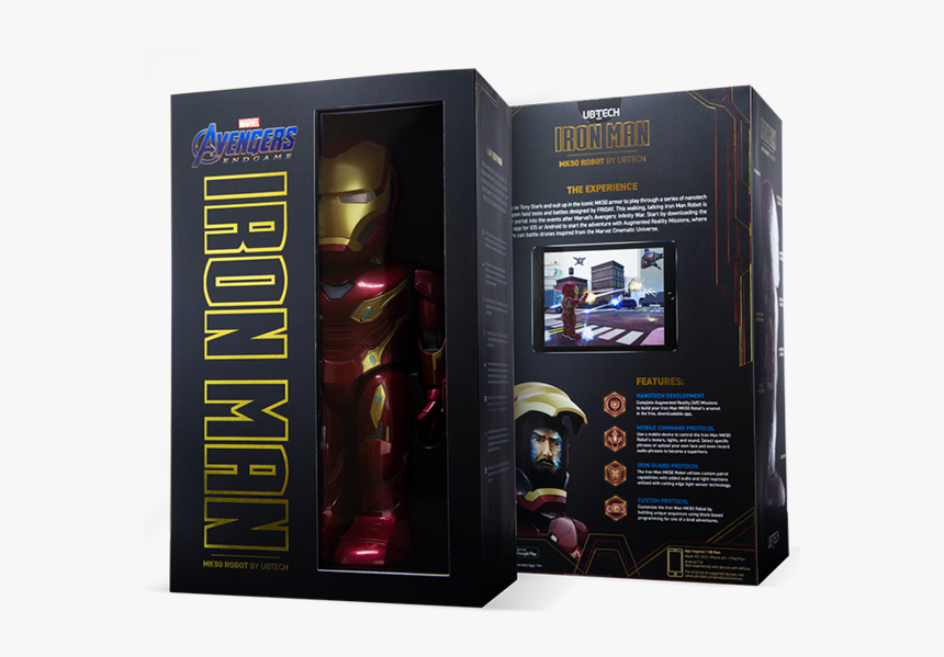 Iron Man Mk50 Robot By Ubtech 

 
 Data Rimg Lazy 
 - Iron Man By Ubtech, HD Png Download