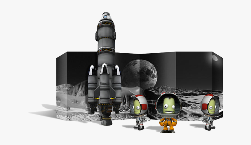 Qgtf4qs - Kerbal Space Program Collectables, HD Png Download