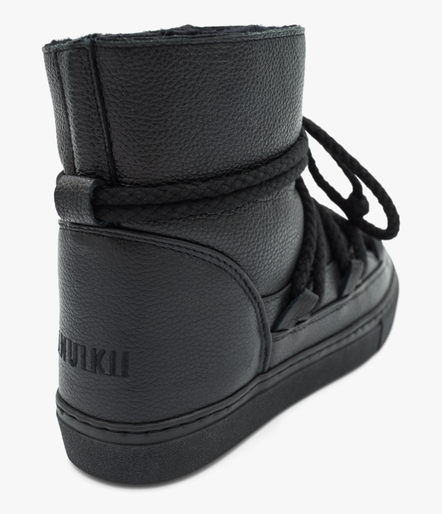 70202 89 Women Sneaker Full Leather Black 3 - Motorcycle Boot, HD Png Download