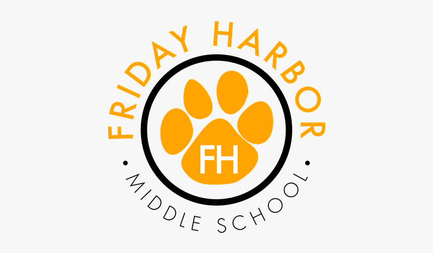 Fhms Circle Logo - Friday Harbor Middle School Logo, HD Png Download