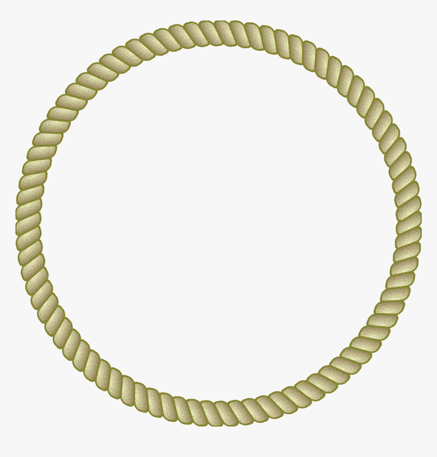 Round Rope Border Clip Arts - Trio Of Towns Marlena, HD Png Download