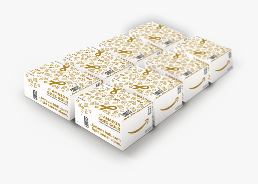 Boxes - Amazon Go Gold, HD Png Download