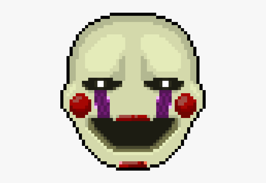 Fnaf Puppet Pixel Art, HD Png Download , Transparent Png Image PNGitem
