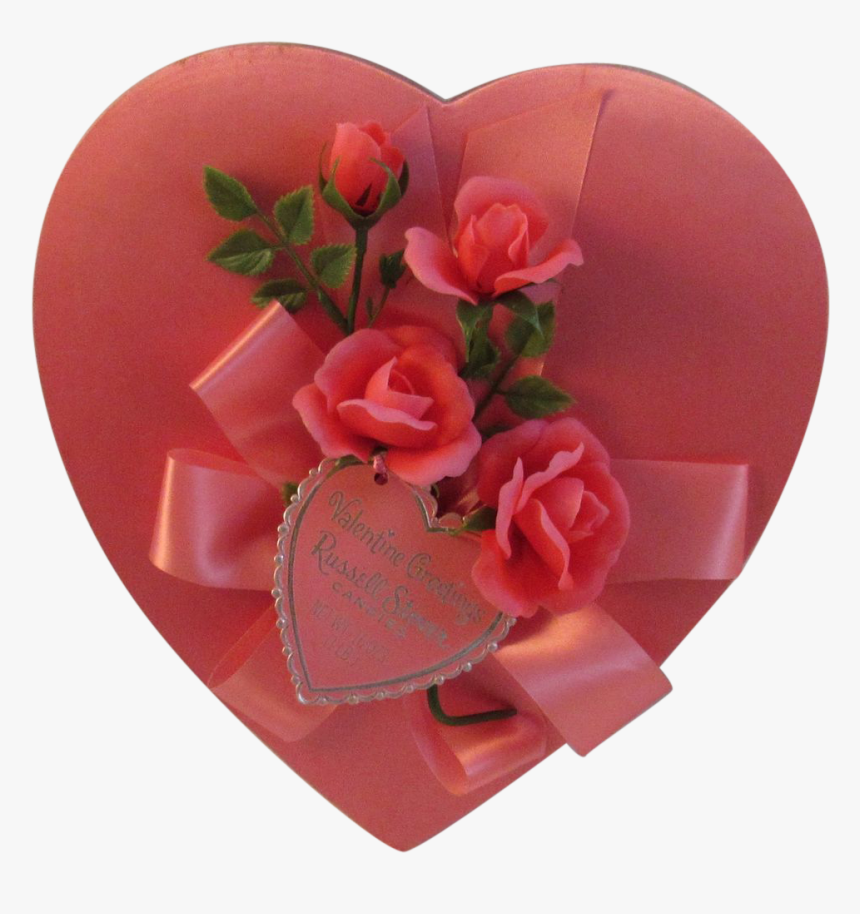 Pink Heart Box Chocolate, HD Png Download
