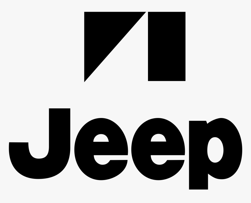 Jeep Logo Black And White - American Motors Jeep Logo, HD Png Download