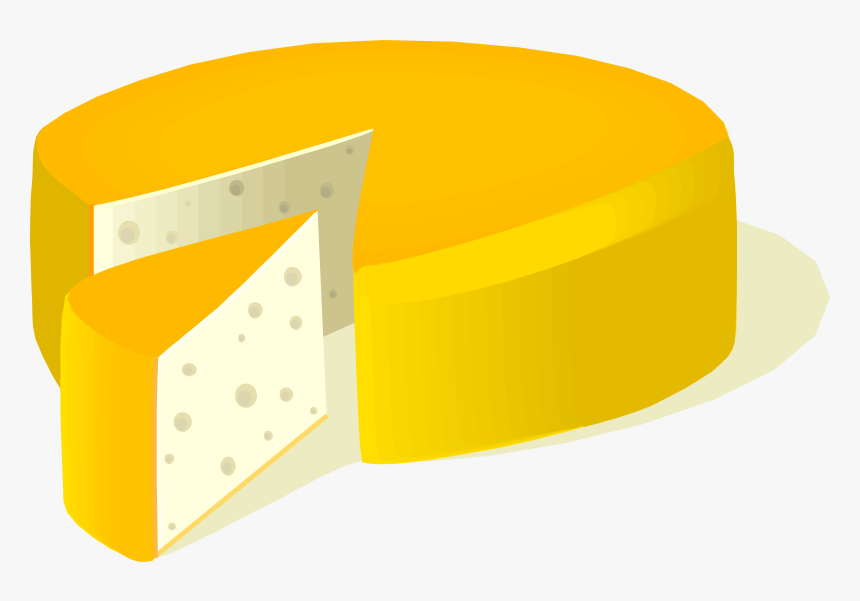 Cheese Drawing Wheel Wheel Of Cheese Clip Art- - Wheel Of Cheese Clip Art, HD Png Download