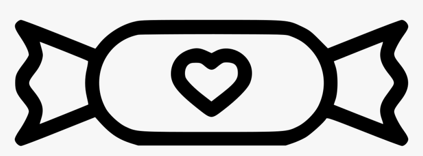 Romantic Valentine Valentines Day Candy Chocolate - Love Candy Transparent Icon, HD Png Download