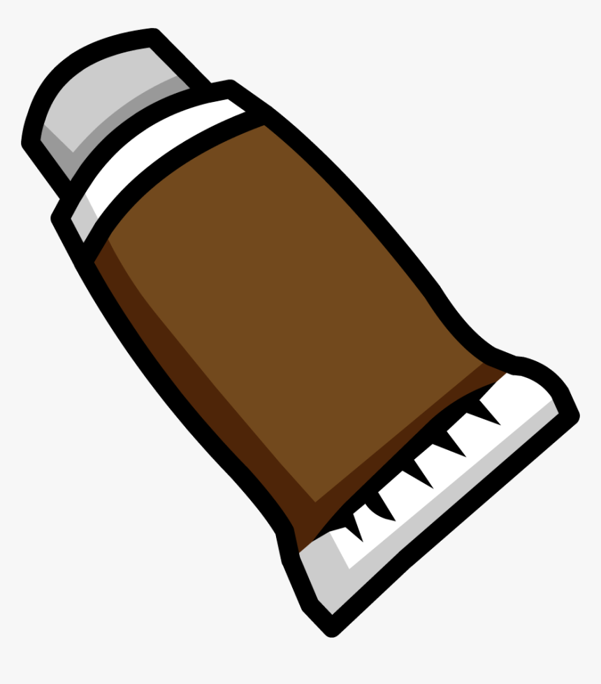 Brown Face Paint Icon - Brown Paint Clip Art, HD Png Download