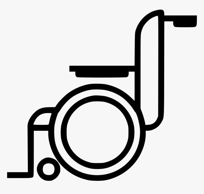 Wheel Chair Disable Disability Person - Circle, HD Png Download