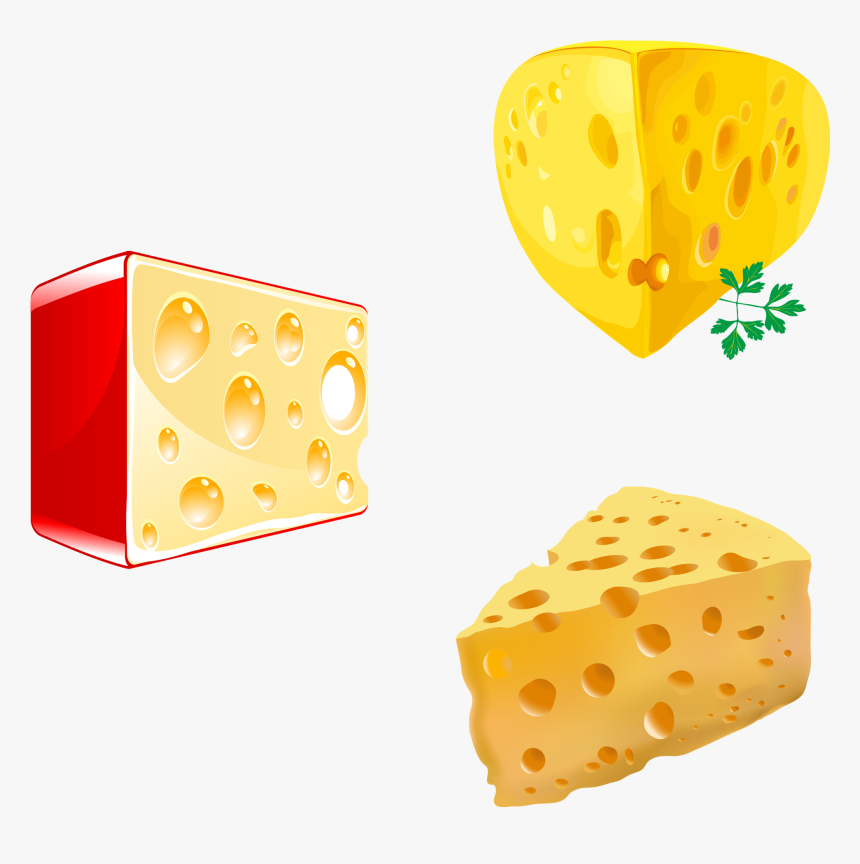 Yellow,clip Art,cheese,processed - Moved My Cheese Icons, HD Png Download