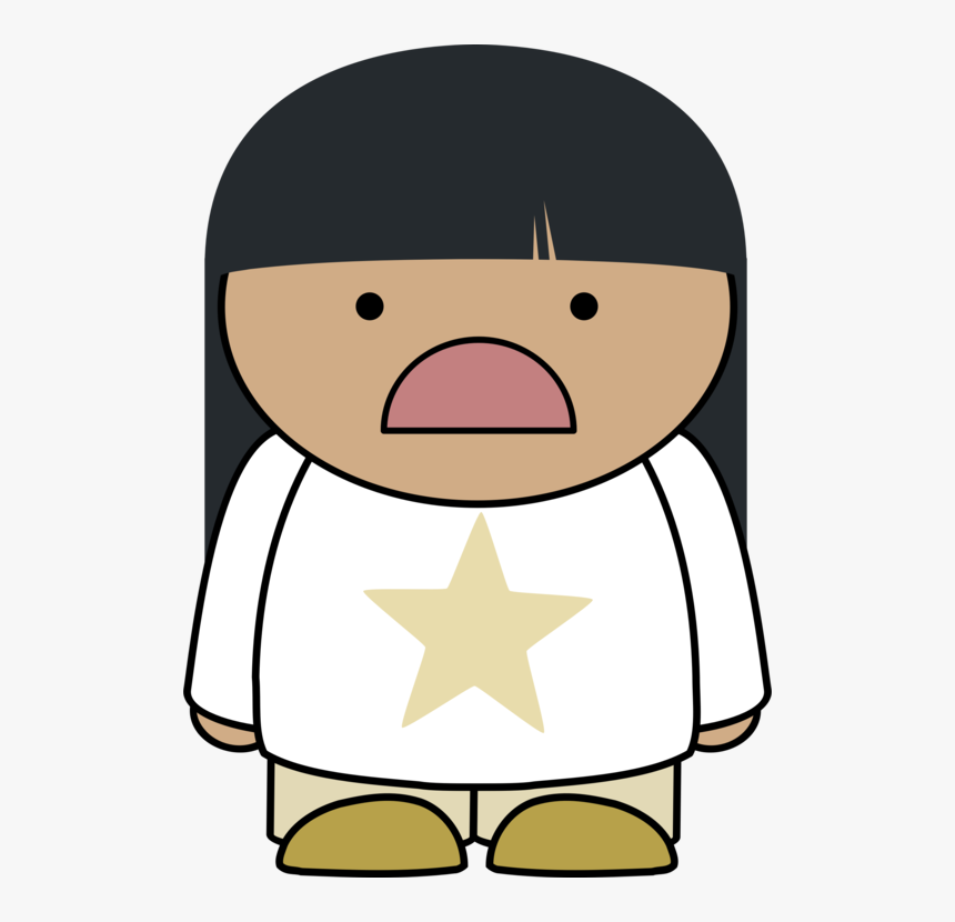 Head,cheek,yellow - Stressed Kid Clip Art, HD Png Download