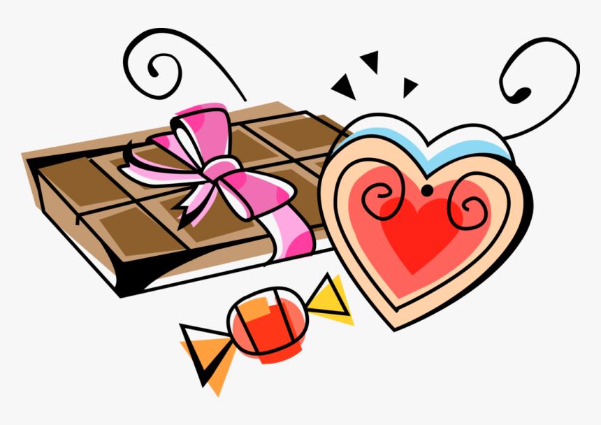 Vector Illustration Of Valentine S Day Sentimental - Heart, HD Png Download