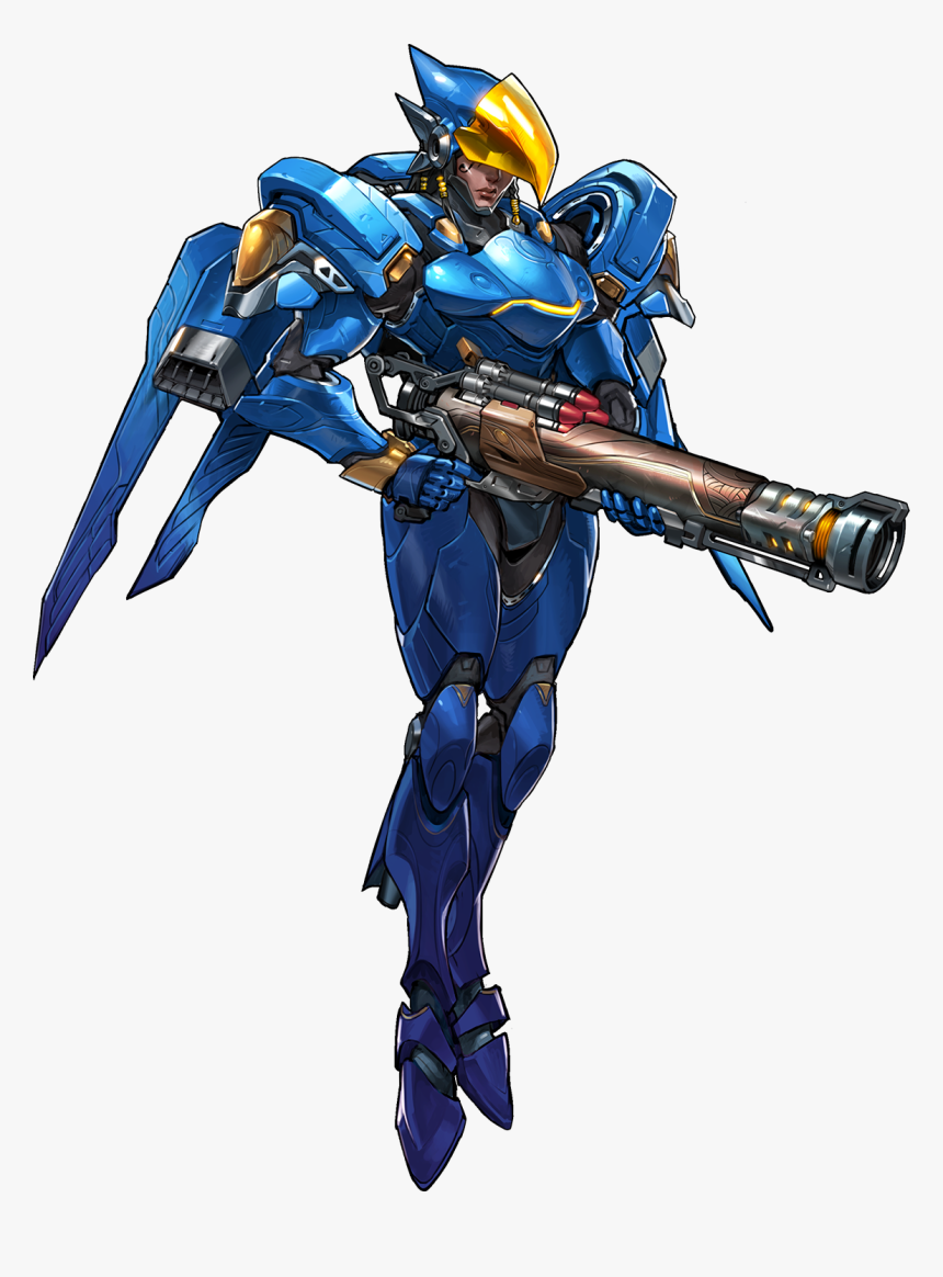 Pharah-portrait - Pharah Overwatch, HD Png Download
