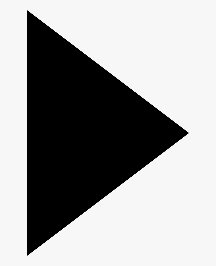 Play Music Button Comments - Triangle Arrow Png, Transparent Png