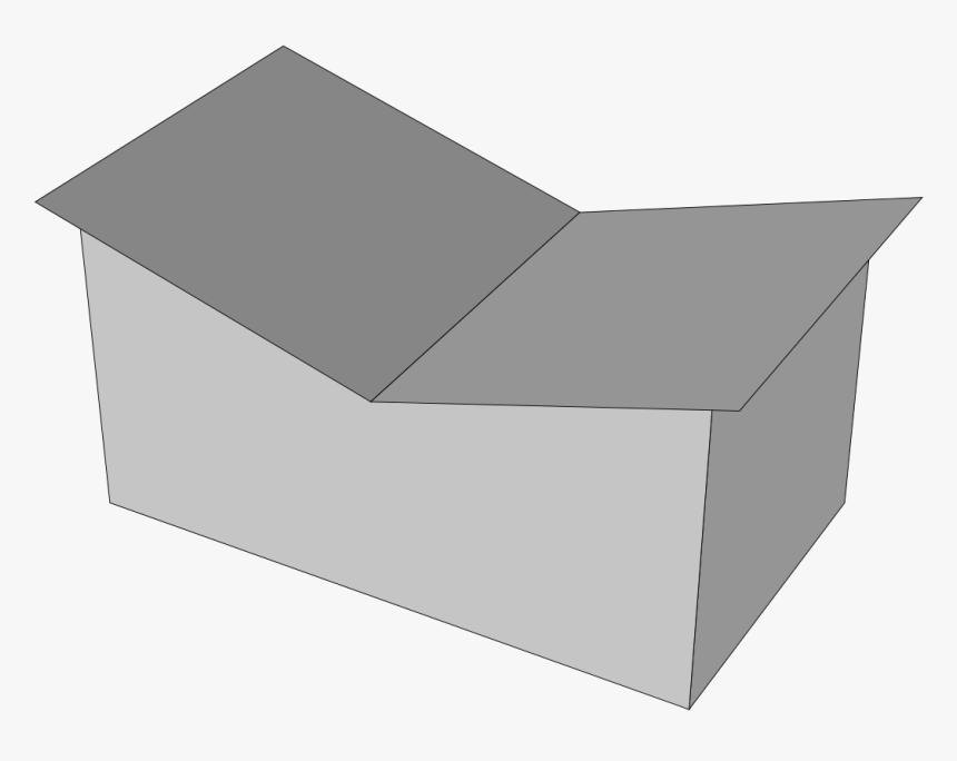 Rooftop Vector Victorian - Butterfly Roof, HD Png Download