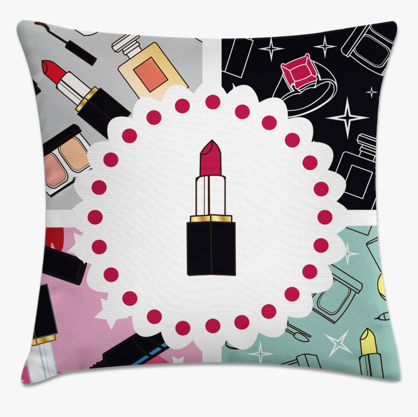 Capa De Almofada Maquiagem - Almofada Maquiagem, HD Png Download