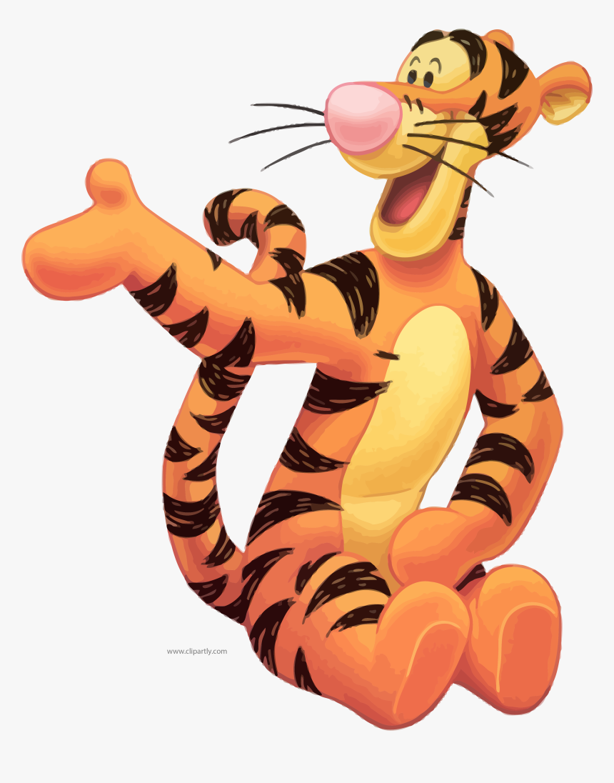 Transparent Tiger Clipart Winnie The Pooh Tigger Png, Png Download