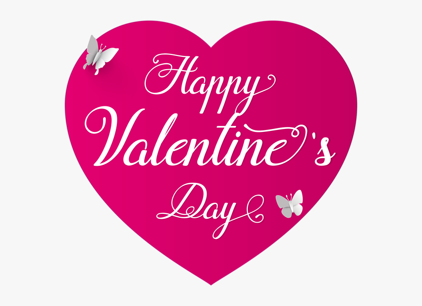 Happy Valentines Day Png - Clip Art, Transparent Png
