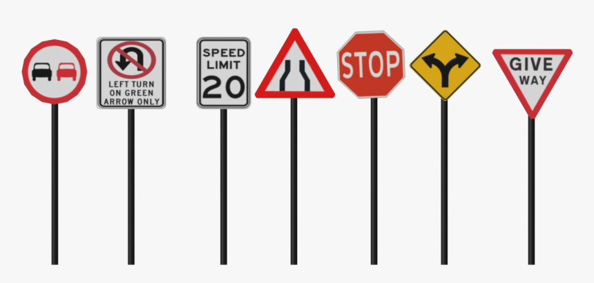 Clip Art Sign Board - Traffic Sign Boards Png, Transparent Png