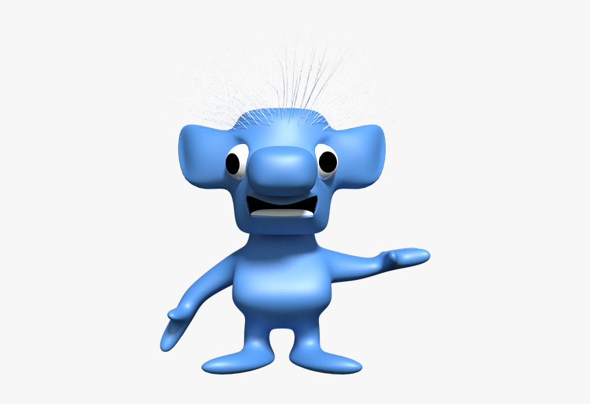 Cartoon, Funny, Character, 3d Render, 3d Model - Cartoon, HD Png Download