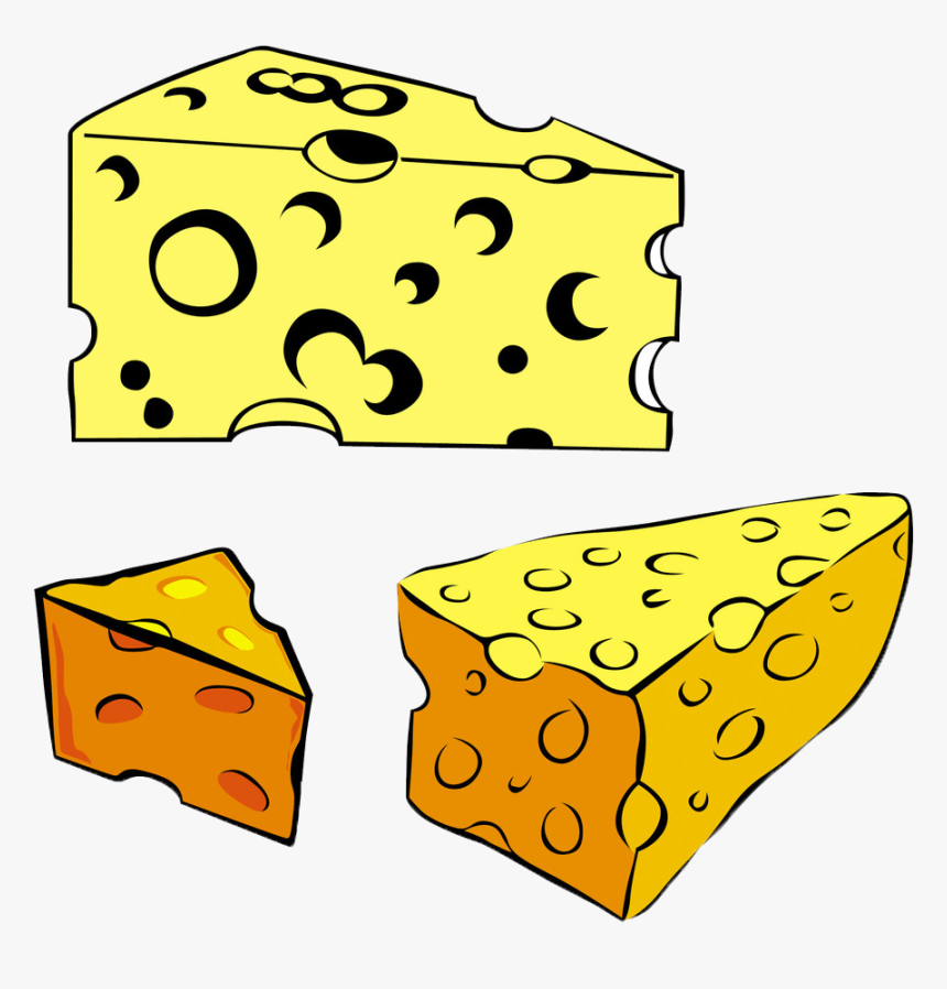 Cheese Sandwich Macaroni And Cheese Clip Art - Swiss Cheese Clip Art, HD Png Download