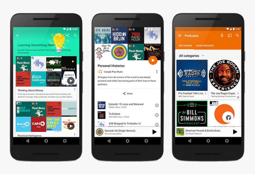 04 18 Google Play Music - Google Play Music Podcast, HD Png Download