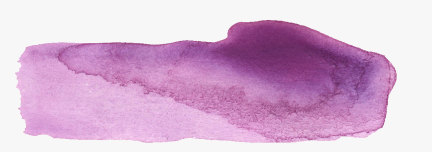 Purple Watercolour Brush Stroke, HD Png Download