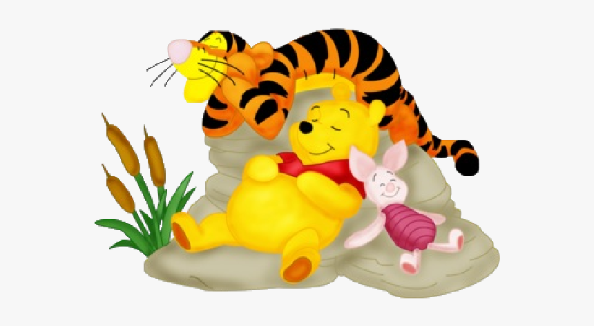 Winnie The Pooh And Friends Clipart - Pooh Bear Piglet And Tigger, HD Png Download