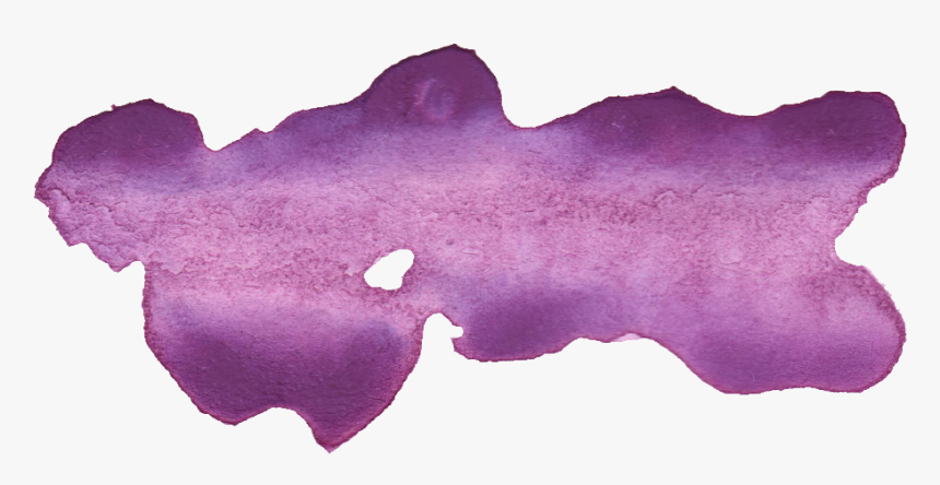 Watercolor Brush Png Purple, Transparent Png