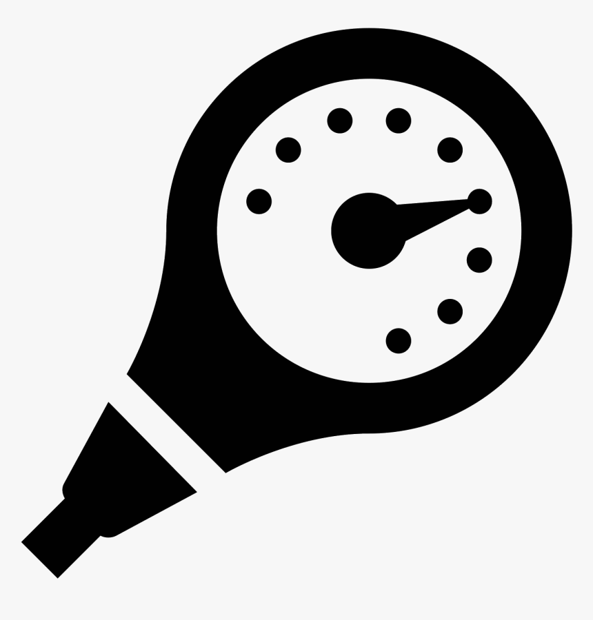 Transparent Scuba Diver Clipart - Pressure Valve Icon Png, Png Download