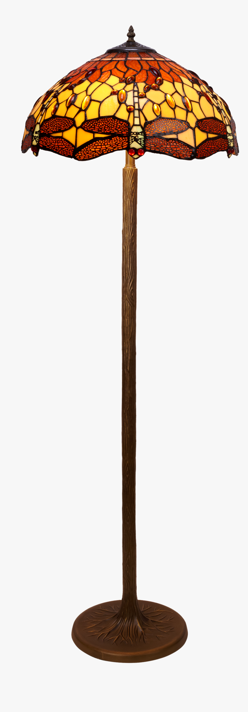 2262 00 Belle Amber Tiiffany - Lamp, HD Png Download