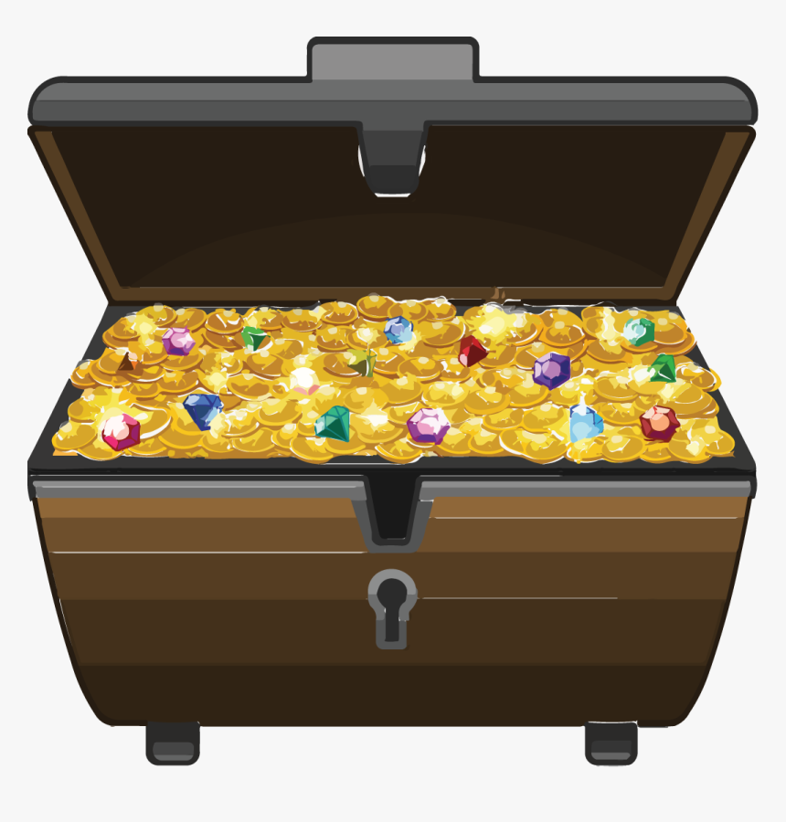 Treasure Chest Png - Transparent Treasure Chest, Png Download