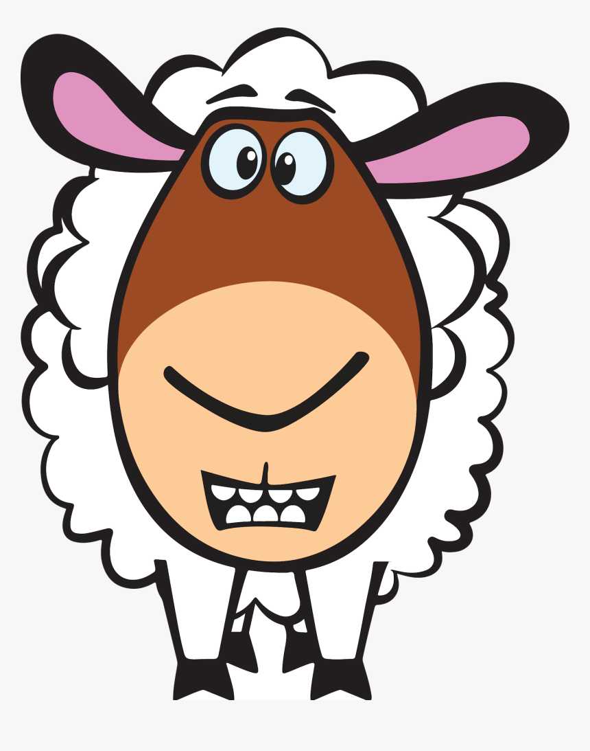 Transparent Sheep Head Png - Perry The Sheep Fell Asleep, Png Download