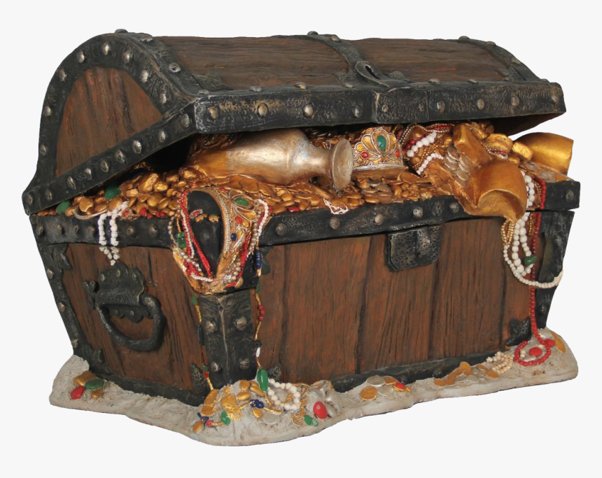 Treasure Chest Png Free Image - Transparent Pirate Treasure Chest, Png Download