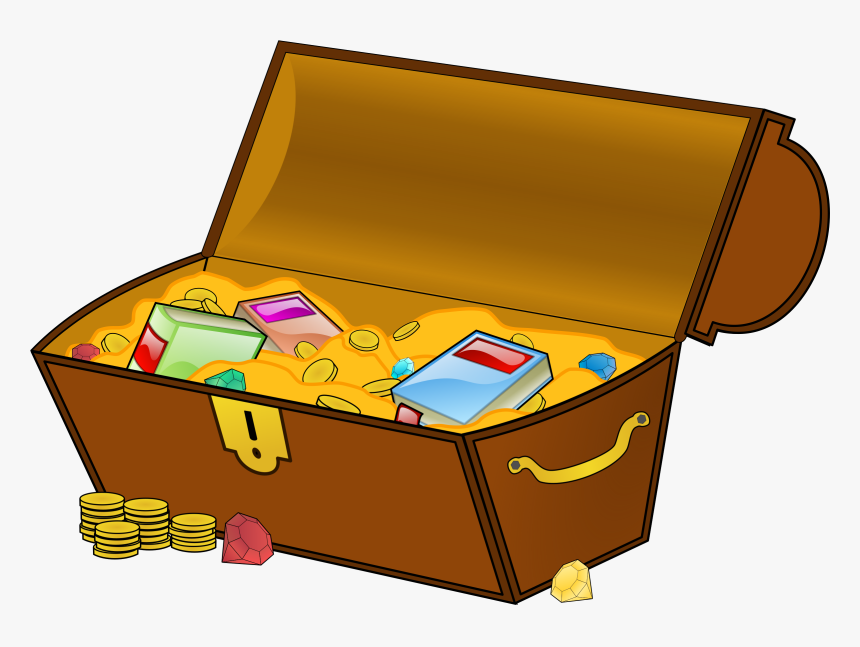 Treasure Chest Clip Art, HD Png Download