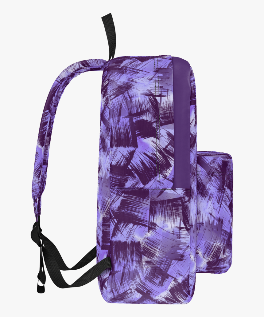 Purple Paint Strokes - Laptop Bag, HD Png Download