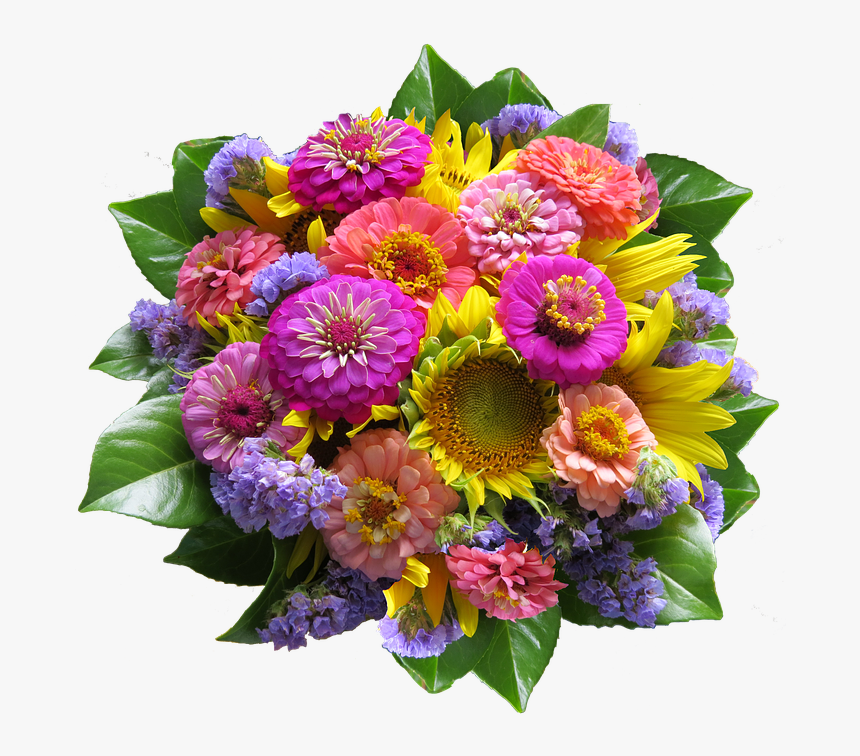 Ramo De Flores, Flores, Primavera, Rosa, Ramo, Colorido - Bouquet, HD Png Download
