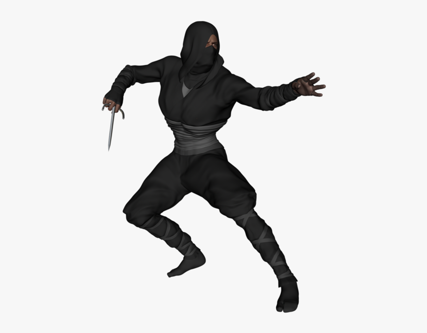 Ninja 3d Png, Transparent Png