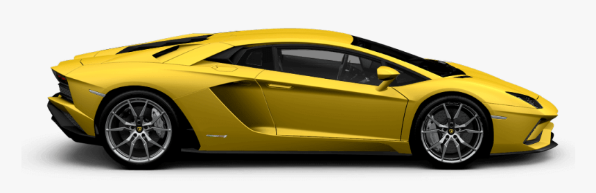 Black Lamborghini Side Png, Transparent Png