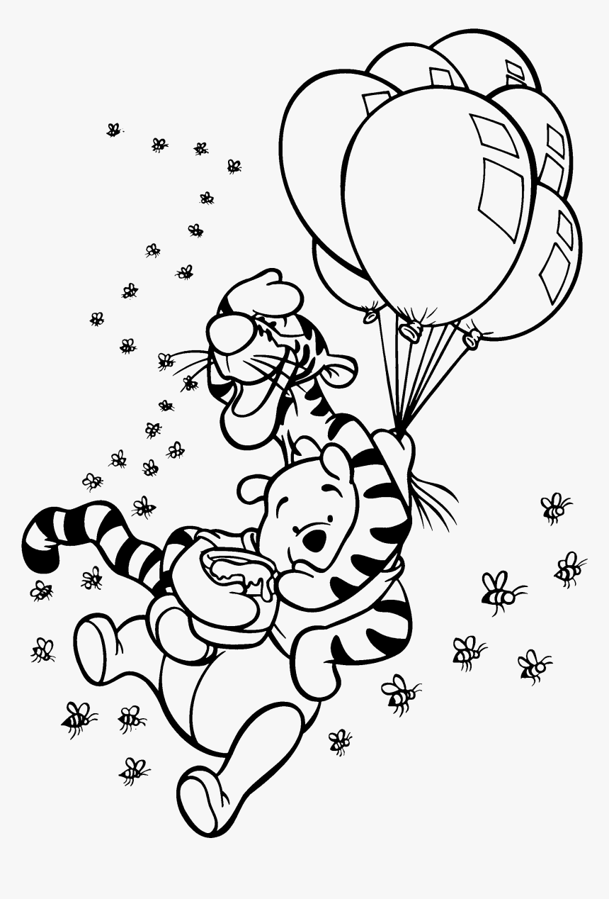 Transparent Baby Winnie The Pooh Png - Winnie-the-pooh, Png Download