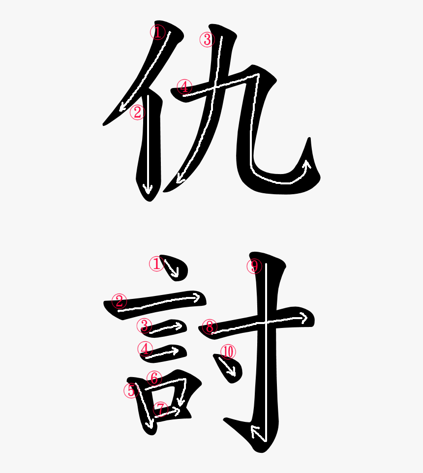 Japanese Word For Vengeance, HD Png Download