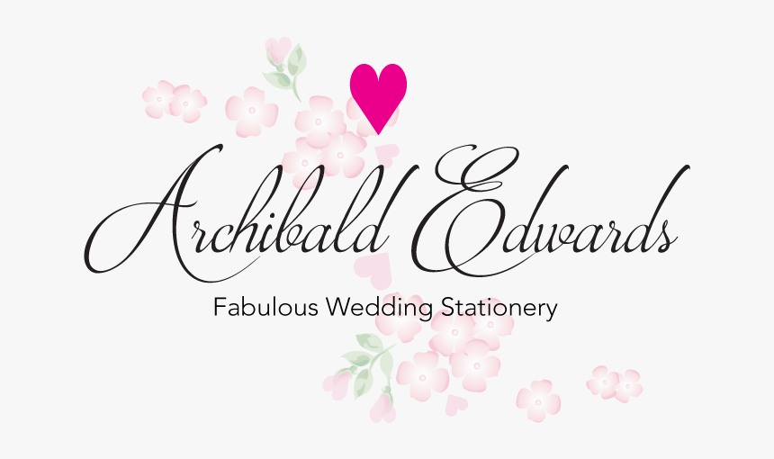 Archibald Edwards Award Winning Wedding Stationery - Heart, HD Png Download