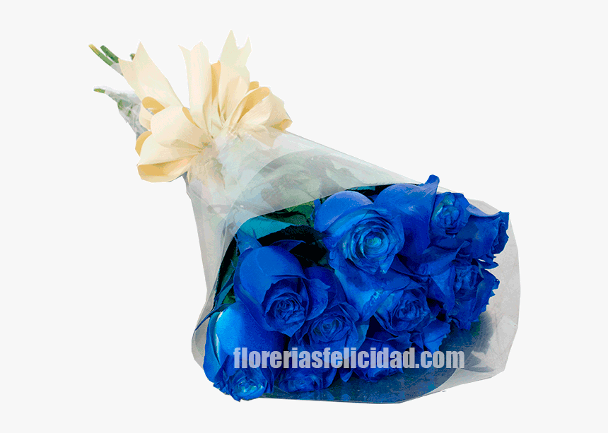 Arreglos De Rosas Azules Naturales, HD Png Download