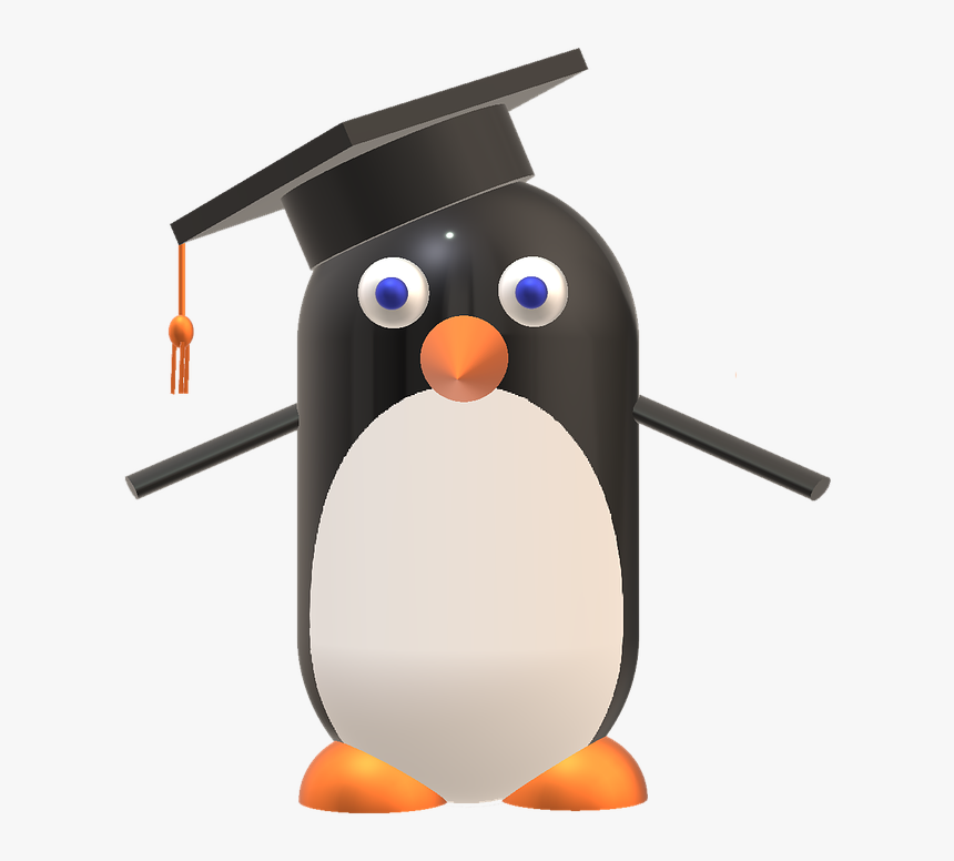Penguin 3d Character Free Picture - Óvodás Idézetek, HD Png Download