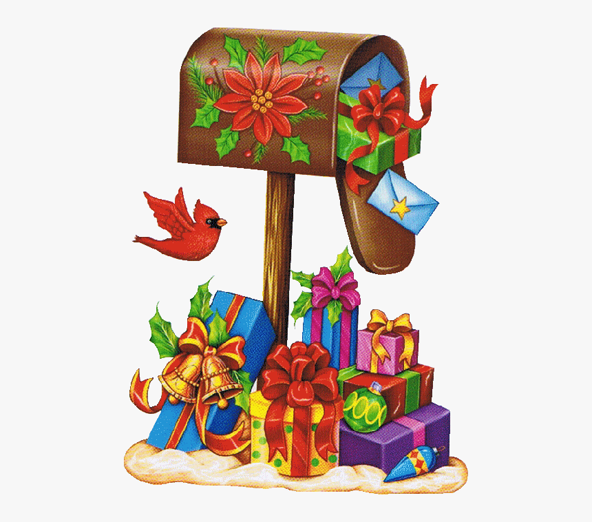 Christmas Mailbox Png - Free Christmas Mailbox Clipart, Transparent Png