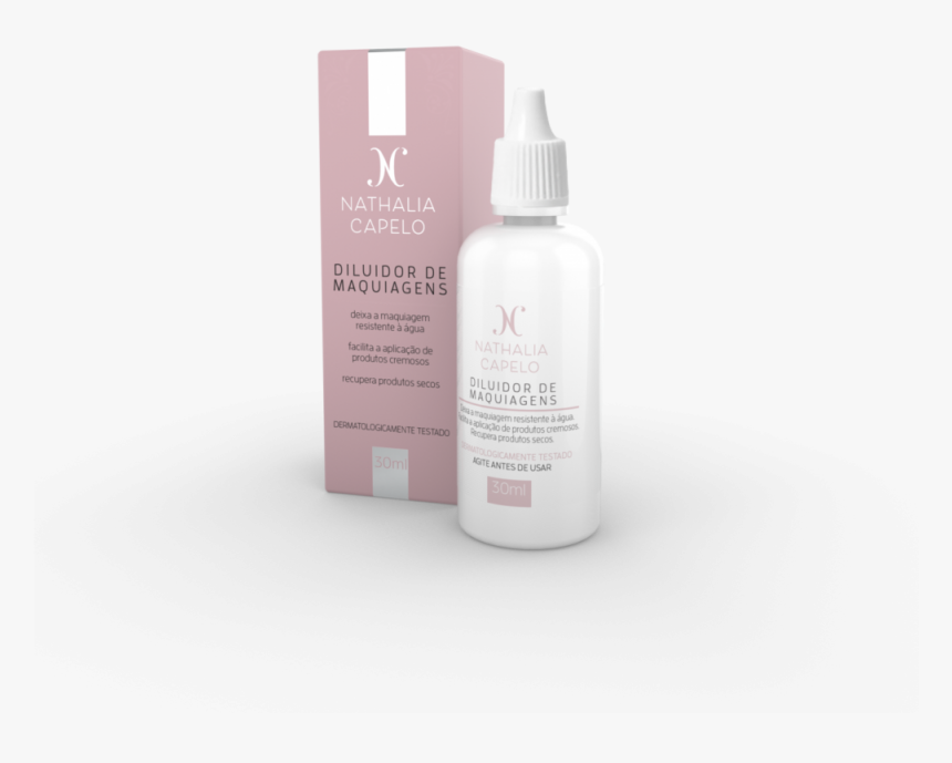 Diluidor De Maquiagem Nath Capelo - Diluidor De Maquiagem Nath Capelo Resenha, HD Png Download