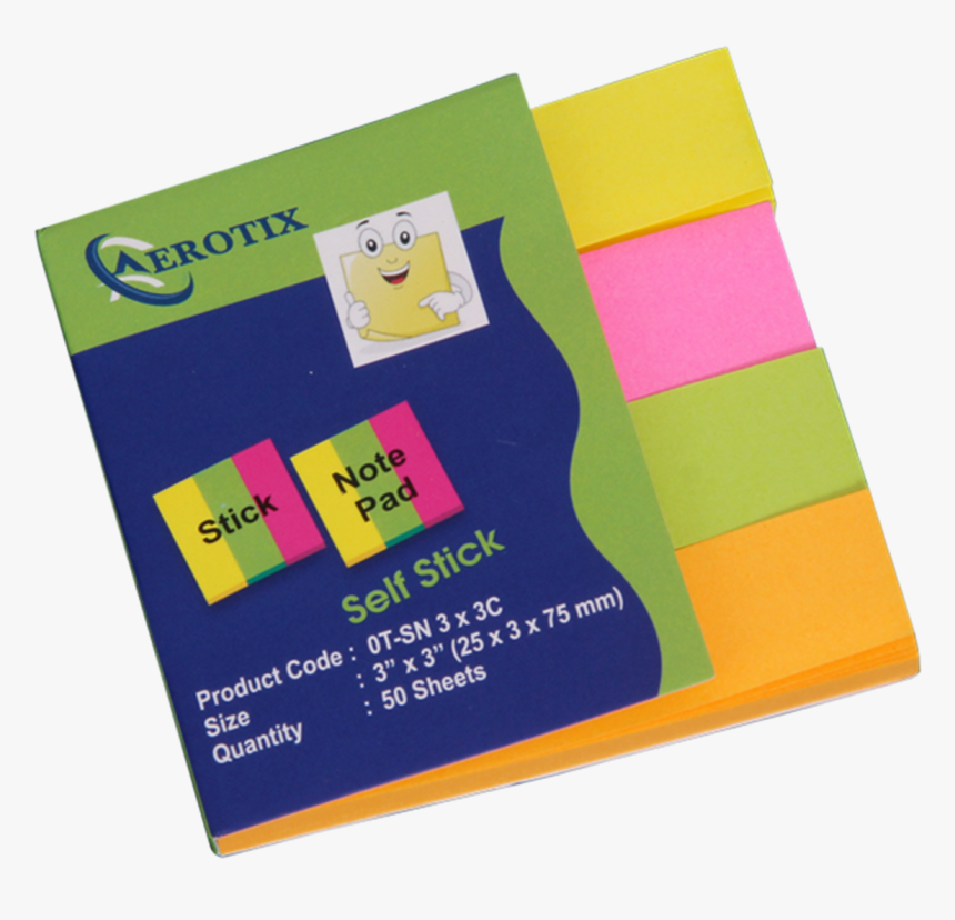 Note Paper Stationery Trademark Sticky Postit Transprent - Paper, HD Png Download