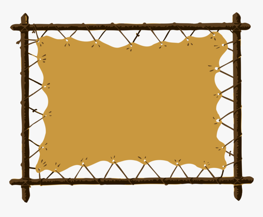 Picture Frame,square,symmetry - Cartoon Signage Png, Transparent Png