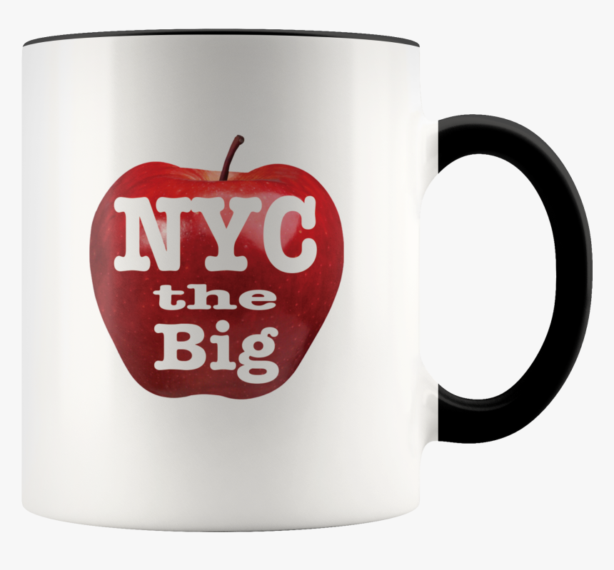Ikky, Nyc The Big Apple, Accent Mug 11oz 
 Data-zoom, HD Png Download